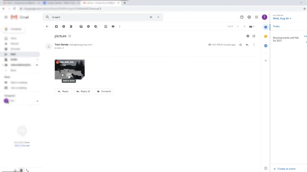 gmail to google drive