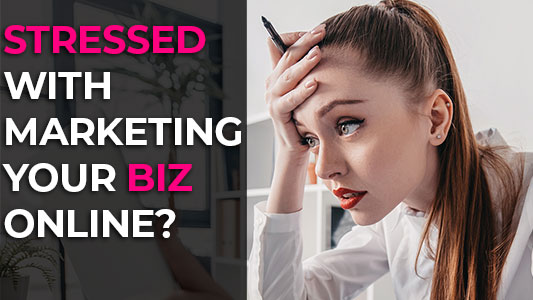 Digital Marketing Small Business Owners Overloaded