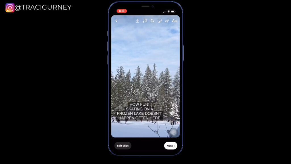 Reel converted from stories